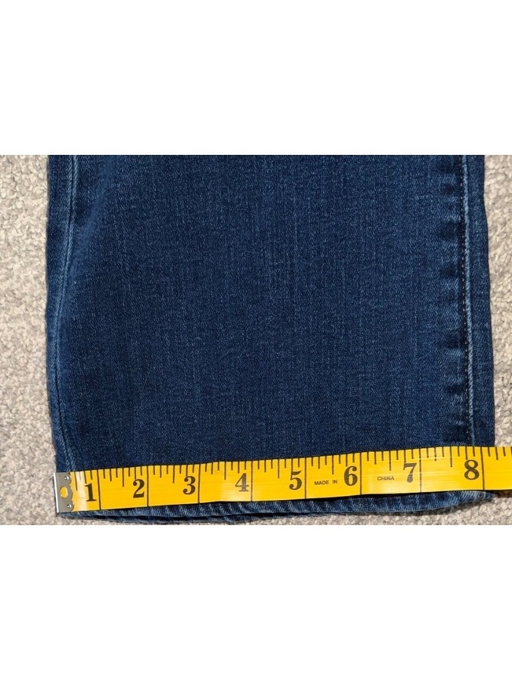 Hudson Collin Mid-Rise Bootcut Dark Wash Sz 27 Designer - Picture 7 of 8